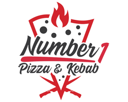 Number 1 Pizza & Kebap logo.